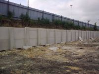 Retaining wall, Tesco Vysoké Mýto